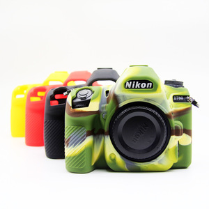 Funda Protectora de Silicona Suave Anticolisión, Antiarañazos y Antigolpes para Cámara DSLR <span class=keywords><strong>Nikon</strong></span> <span class=keywords><strong>D780</strong></span> - Product Image 1