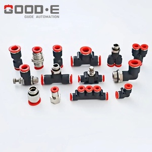 ข้อต่อแบบกดสำหรับท่ออากาศข้อต่อลมแบบ KQ2H KQ2L KQ2Y พลาสติก KQ2U ขนาด6มม. 8มม. 10มม. 12มม. - Product Image 1