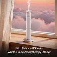 Diffuseur d'arômes en alliage d'aluminium pour bureau, usage domestique et commercial, double usage, minuterie, pour hôtel