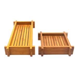 Bộ Đồ Ăn Nhà Hàng Bằng Tre Nhật Bản Bán Sỉ Khay Phục Vụ Sashimi Đĩa <span class=keywords><strong>Sushi</strong></span> Trưng Bày Bằng Tre Nhẹ - Product Image 6