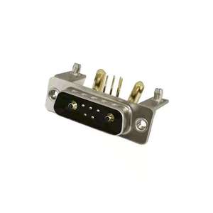 Connecteur D-SUB mâle à angle droit haute puissance 7W2, type DIP, avec courant nominal de 10A pour PCB - Product Image 1