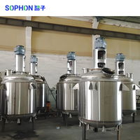 Mélangeur de dilution chimique à haute vitesse SOPHON en acier inoxydable 304/316L de grande capacité, compatible IoT, pour pâtes épaisses