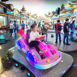 Voiture tamponneuse lumineuse en plastique pour enfants et adultes, équipement de divertissement électrique pour aires de jeux, centres commerciaux et places publiques, utilisation extérieure et intérieure - Product Image 3