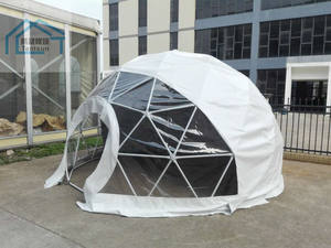 Tente <span class=keywords><strong>de</strong></span> plage familiale étanche 3 pièces camping en plein air <span class=keywords><strong>bain</strong></span> <span class=keywords><strong>de</strong></span> <span class=keywords><strong>soleil</strong></span> tente dôme géodéique avec salle <span class=keywords><strong>de</strong></span> <span class=keywords><strong>bain</strong></span> et cuisine - Product Image 3