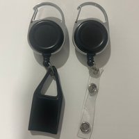 Porte-badge rétractable personnalisé, porte-clés, laisse, porte-briquet, clip, briquet à cigarettes, laisse rétractable pour fumer