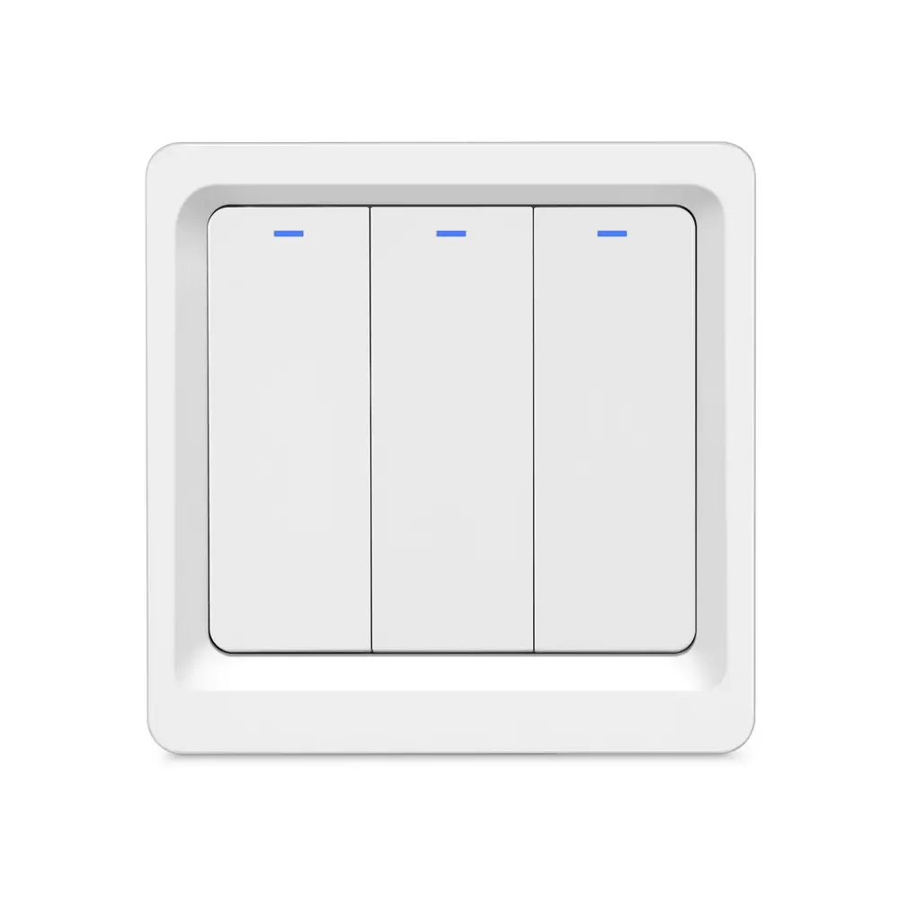 สายเดี่ยวรุ่นไร้สาย Zigbee สมาร์ทสวิทช์,WiFi สมาร์ทแผง,โทรศัพท์/ปุ่ม/RF ควบคุม