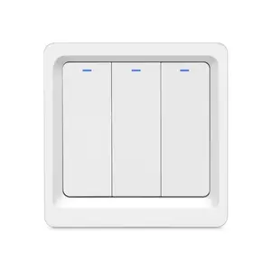 Single Live Wire Version Wireless Zigbee Smart Switch, WiFi Smart Panel, Phone / Button / RF Control