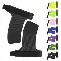 Agarraderas de Goma con Logotipo Personalizado Verchoo - Soporte de Muñeca Antideslizante y Cómodo para Entrenamiento en Gimnasio y Levantamiento de Pesas