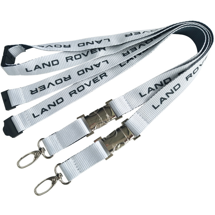 Id Card Badge Mobile Phone Neck Lanyard Nylon Strap Keychain Satin Polyester Custom Breakaway Airline Aviation Airbus Lanyards