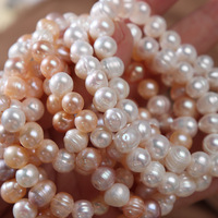 Bracelets extensibles en perles naturelles d'eau douce, couleur bonbon, bijoux de festival, promotionnels pour diffusion en direct