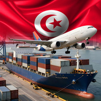 Agent d'expédition rapide et économique Chine-Tunisie (Sfax, Bizerte) – Services logistiques FCL, LCL, Express, UPS, DHL – Transit maritime et aérien