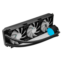 4189/4677/3647/SP5/SP3 refroidisseur de serveur de refroidissement par eau intégré 360 refroidisseur de processeur 4 broches interface d'alimentation ventilateur en cuivre pour processeurs