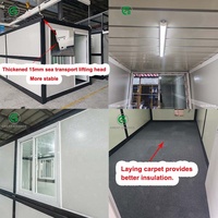 Salle de classe pliable, bâtiment scolaire modulaire, espace éducatif portable, centre d'apprentissage préfabriqué, solution de formation pour étudiants