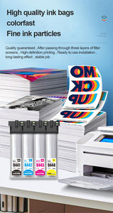 Goosam T9441 T9442 T9443 T9444 Sac d'encre pigmentée avec puce et encre pour imprimante Epson WorkForce Pro WF-C5790 C5290 C5710 C5210 - Product Image 5