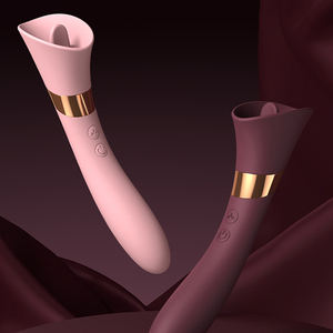 Горячая распродажа: реалистичный вибратор-язычок для пар, стимуляция точки G, имитация орального секса, вибратор-язычок для женщин. - Product Image 6