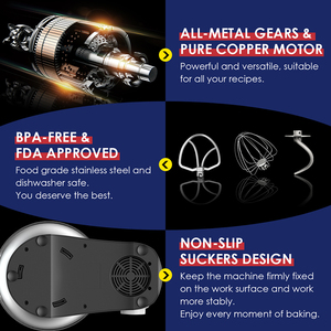 <span class=keywords><strong>Mini</strong></span> Máy xay sinh tố thiết bị nhà bếp bột kneader Máy trộn thực phẩm điện trứng Beater đứng Mixer - Product Image 5