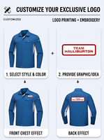 Veste de travail légère et respirante pour hommes, à manches longues, bicolore, avec fermeture éclair, uniforme de sécurité pour les travailleurs d'usine et d'atelier