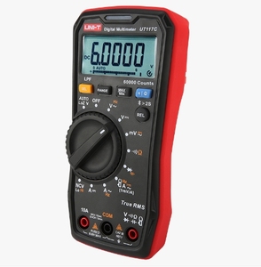 มัลติมิเตอร์ดิจิตอล UNI-T UT117C วัดค่า True RMS 600V III พร้อม LPF NCV สำหรับงาน HVAC อิเล็กทรอนิกส์ และช่างไฟฟ้า - Product Image 3