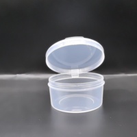Vide Flip Top Cap Pp Pot En Plastique Translucide Couleur Pilules Médecine Capsule Stockage 20g