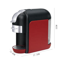Machine à café Thema Smart haute pression 20bar Multi Cappuccino expresso Capsule pour poudre de dosette de café