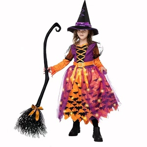 Nuova Scopa da Strega Unisex per Halloween e Pasqua, Costume Cosplay in Plastica per Oggetto di Scena Magico - Product Image 4