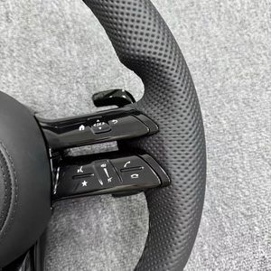 Volant de voiture en cuir élégant pour <span class=keywords><strong>Mercedes</strong></span> ML350 ML400 R320 R350 R400 C180 Facelift Upgrade - Product Image 6