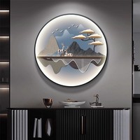 Lampe LED Élan Haut de Gamme en Porcelaine et Cristal, Design Moderne et Luxueux, Écologique, pour Entrée, Salon et Salle à Manger