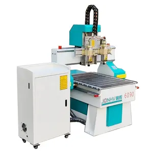 JONHV 60*90 3D CNC резка резьба маршрутизатор для деревообработки