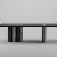 Table à manger ronde extensible de style scandinave moderne avec 6 chaises, en bois, origine Foshan, meubles de salle à manger pour la maison