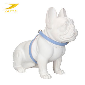 अनुकूलित व्यक्तिगत वास्तविक चमड़े और शाकाहारी चमड़े के कुत्ते कॉलर नीले समायोज्य कुत्ते कॉलर - Product Image 4