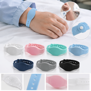 Pulsera de Identificación Médica Ajustable de PVC Suave Personalizada con RFID para Hospitales, para un Seguimiento y una Identificación Seguros - Product Image 1