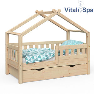 Kids Wooden Cubby Kids Dormitorio Drag <span class=keywords><strong>Cama</strong></span> doble Casa <span class=keywords><strong>de</strong></span> madera <span class=keywords><strong>Cama</strong></span> Lit Enfant Rotin <span class=keywords><strong>Cama</strong></span> para niños - Product Image 5