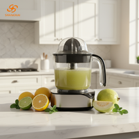 SHANGKAI Citruspers RVS Basis Twee Kegels Sinaasappelpers Machine Hoge Vermogen Sinaasappelpers voor Thuis