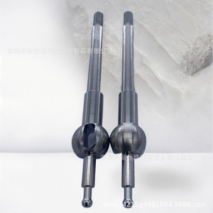 Usinage de précision des métaux, tige longue en acier inoxydable, tournage et fraisage à cinq axes, quincaillerie composite - Product Image 3