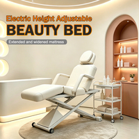 Table de massage électrique réglable à 3 moteurs avec télécommande pour soins du visage et esthétique