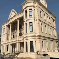 Dalles et carreaux en pierre calcaire beige du Portugal de haute qualité pour revêtement mural et sol de villa, pavage extérieur/intérieur - Finition polie 5 ans