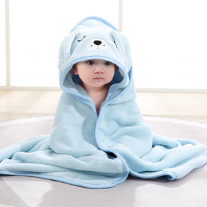 Prodotti caldi <span class=keywords><strong>accappatoio</strong></span> con cappuccio per bambini telo da bagno per bambini coperta per neonati asciugamano da bagno con cappuccio per bambini - Product Image 2