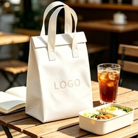 Eco-vriendelijke op maat gemaakte bedrukte, geïsoleerde koeltas van non-woven materiaal, opvouwbaar en herbruikbaar voor restaurant, wijn, picknick