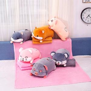 <span class=keywords><strong>Couverture</strong></span> d'oreiller <span class=keywords><strong>en</strong></span> peluche animal réconfortante de jouet intelligent de grande taille sur mesure pour bébés nouveau style de coton PP pour les vacances des enfants - Product Image 4