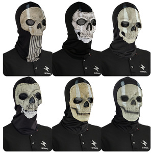 Masque de tête <span class=keywords><strong>Call</strong></span> <span class=keywords><strong>of</strong></span> <span class=keywords><strong>Duty</strong></span> Skull Mask Series pour bal masqué, accessoire d'horreur <span class=keywords><strong>Ghost</strong></span> Face, pour fête d'Halloween et accessoires de farce - Product Image 4