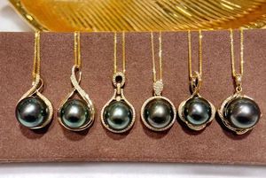 Regalos Xinfly para Mujer - Collar de Perlas Negras de Tahití - Joyería para Boda, Cumpleaños, Aniversario - Regalos para Mamá, Novia, Día de Navidad - Product Image 2