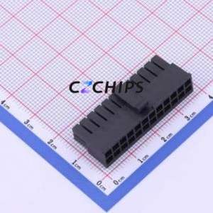 430252400 Housing (Wire-to-Board / Wire-to-Wire) P=3mm Connector 2x12P 3mm Micro-Fit (MX 3.0) 3mm - Product Image 1