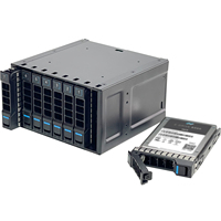 ZhenLoong 2.5-inch 8 Bay NVMe U.2 SSD Hot-swap Module Cage With 32Gb Backplane SFF8654/Installation of 2 Optical Drive Positions