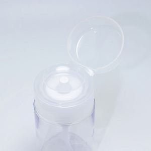 Customized 60 100 150 <b>200ml</b> 2oz 5oz Large Flat Shoulder Cosmetic Cleanser <b>Bottle</b> Plastic <b>Bottles</b> with Cap - Product Image 4