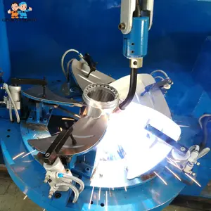 Máquina de soldadura de hoja de ventilador Axial, modelo de GV-AFW-1000 de China, en venta