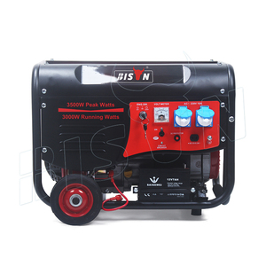 เครื่องกำเนิดไฟฟ้าเบนซินแบบเฟสเดียว 3kva 3.5 Kva ผลิตตามสั่งจากจีน รุ่น BS3500 เครื่องกำเนิดไฟฟ้าเบนซิน 3kva BS3500 - Product Image 1