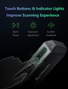<span class=keywords><strong>Scanner</strong></span> <span class=keywords><strong>3D</strong></span> portable Creality CR-Scan Otter, haute précision 0,02 mm, vision stéréo à quatre objectifs <span class=keywords><strong>pour</strong></span> l'<span class=keywords><strong>impression</strong></span> <span class=keywords><strong>3D</strong></span> - Product Image 3