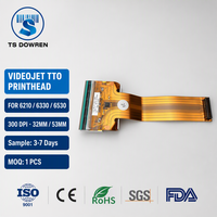 Tête d'impression originale 53 mm 407933 pour imprimante TTO Videojet 6530 6330 6280, pièce de rechange pour l'impression de codes de date et de lots sur l'emballage alimentaire et pharmaceutique