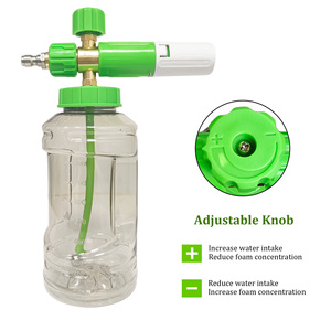 Pistola de Espuma de Aire de Alta Presión Especial, Botella Transparente de 1L con Conector Rápido de 1/4, Ajustable-001 - Product Image 5