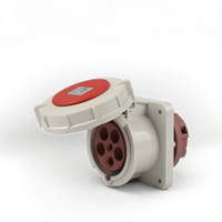 Prise murale industrielle HFE 32A 380V IP67/IP44, 4/5 prises, connecteur 4 broches 5 broches